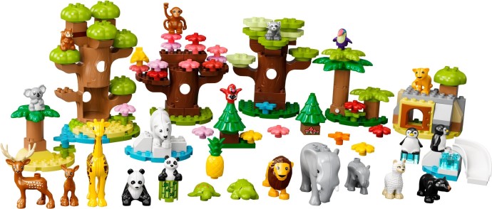LEGO DUPLO Wild Animals of the World 10975 box