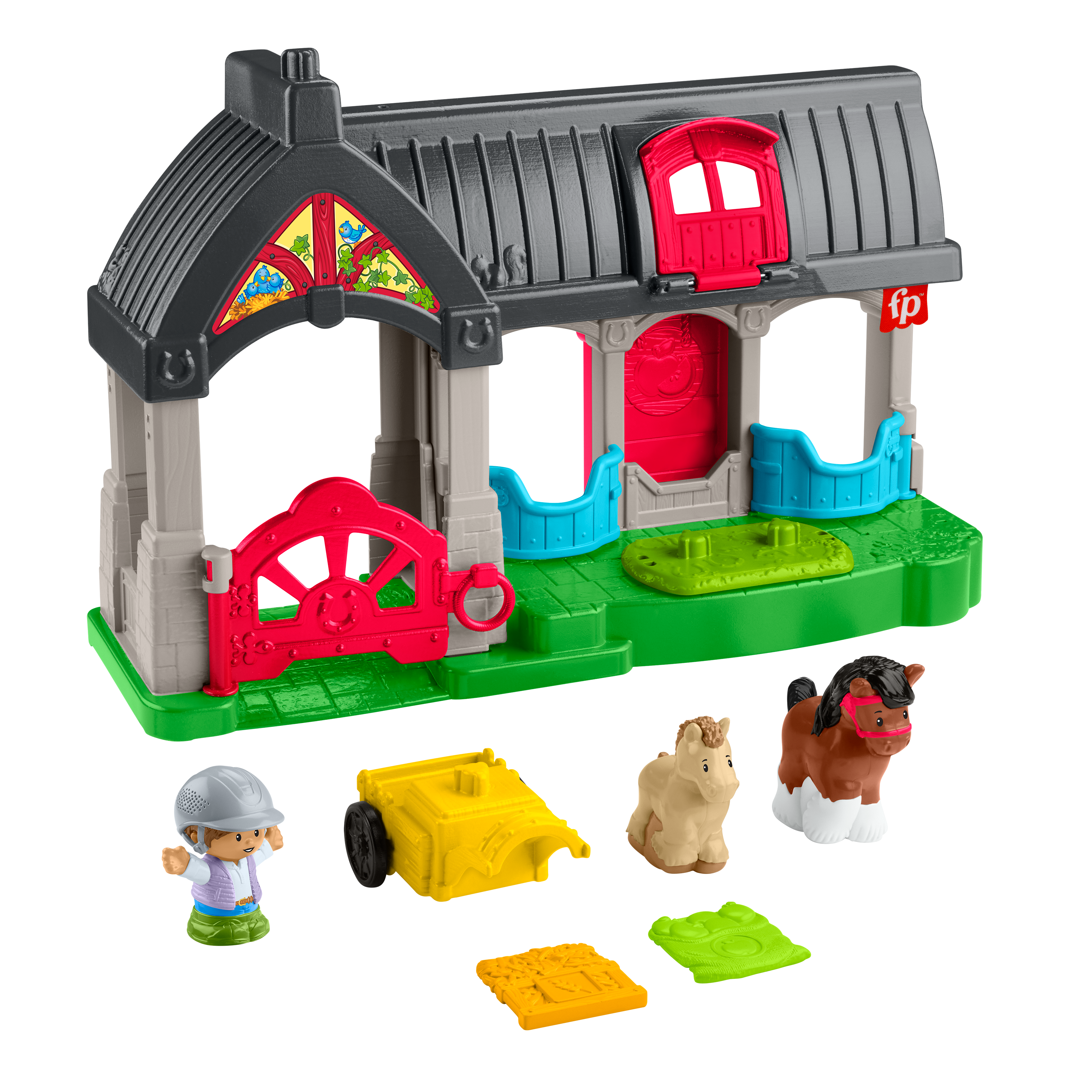 Fisher-Price Little People Friendly Horses Stable HWR84