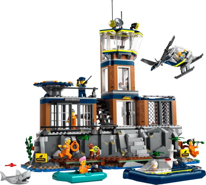LEGO City Police Prison Island 60419 product image
