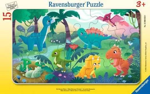 Ravensburger Die kleinen Dinos 15 Piece Puzzle box