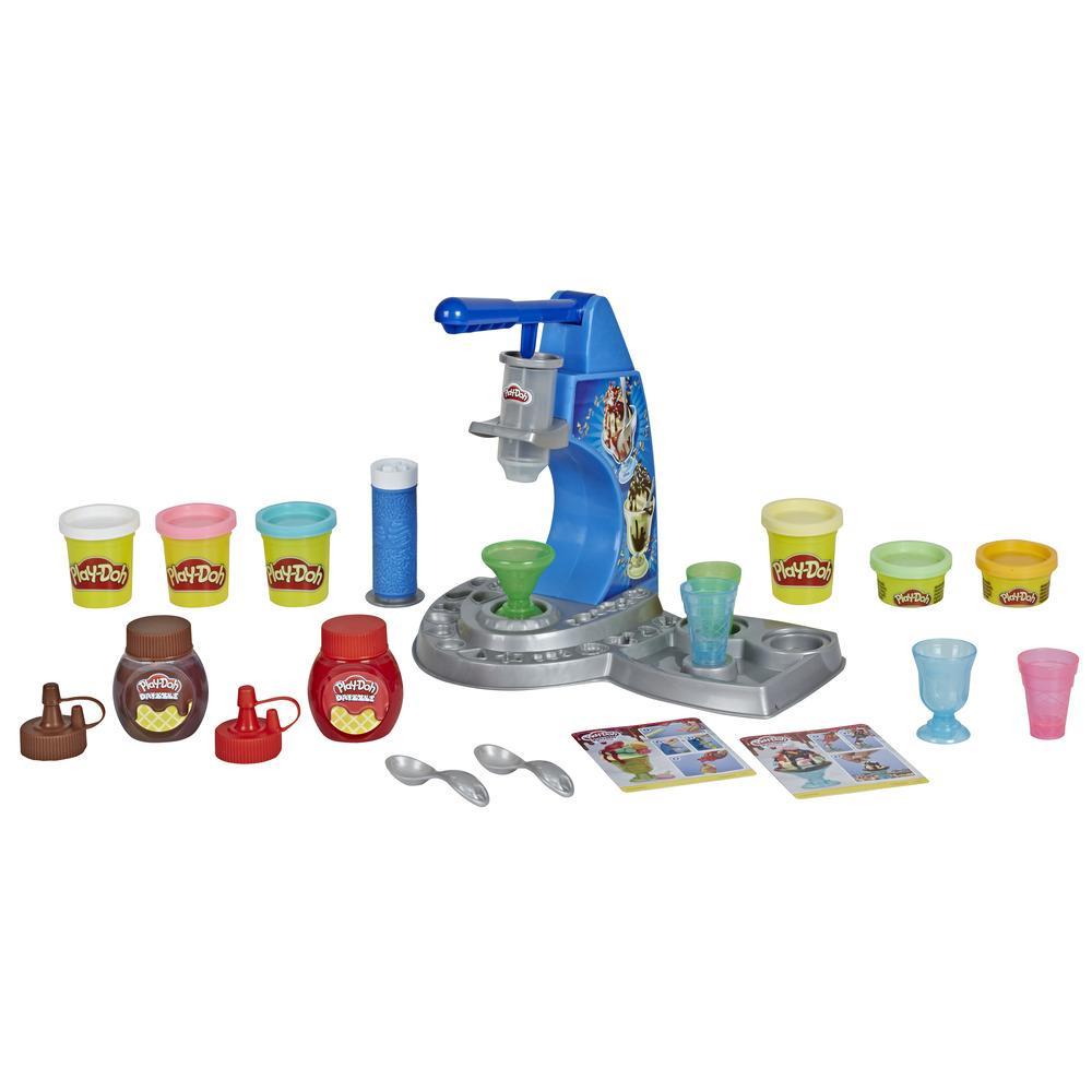 Play-Doh Kitchen Creations Drizzy Ice Cream Playset box