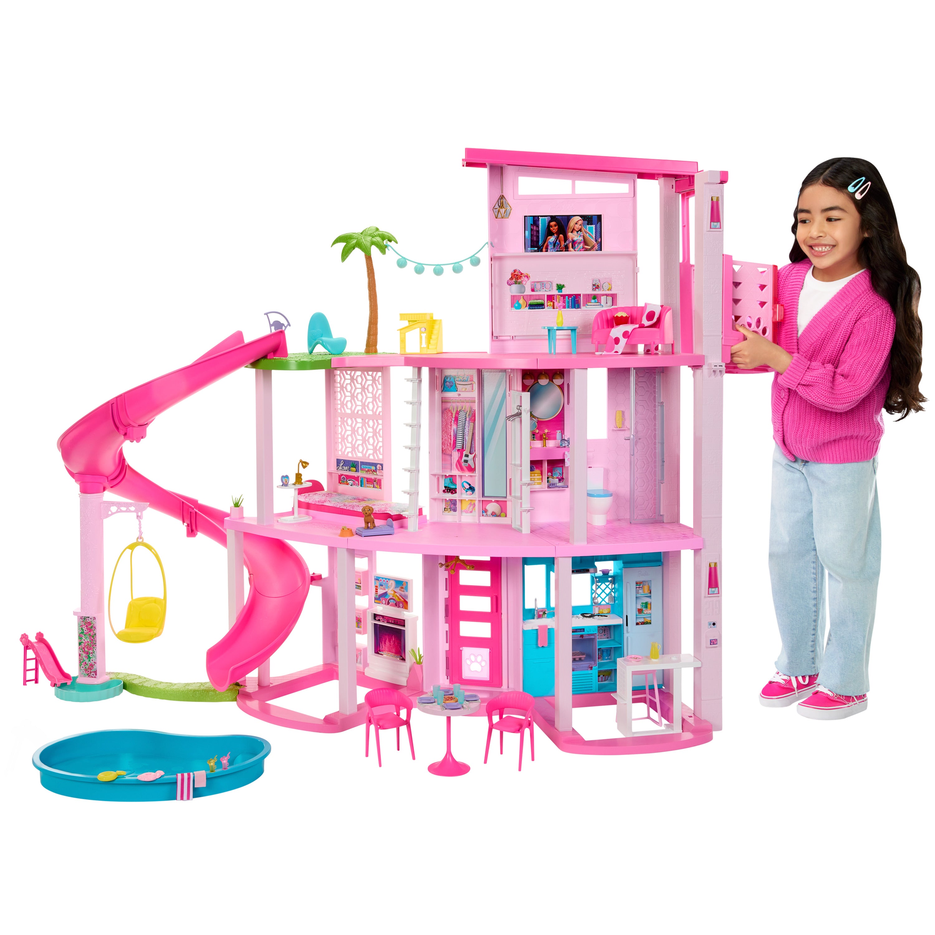 Barbie Dreamhouse Playset HMX10 front view