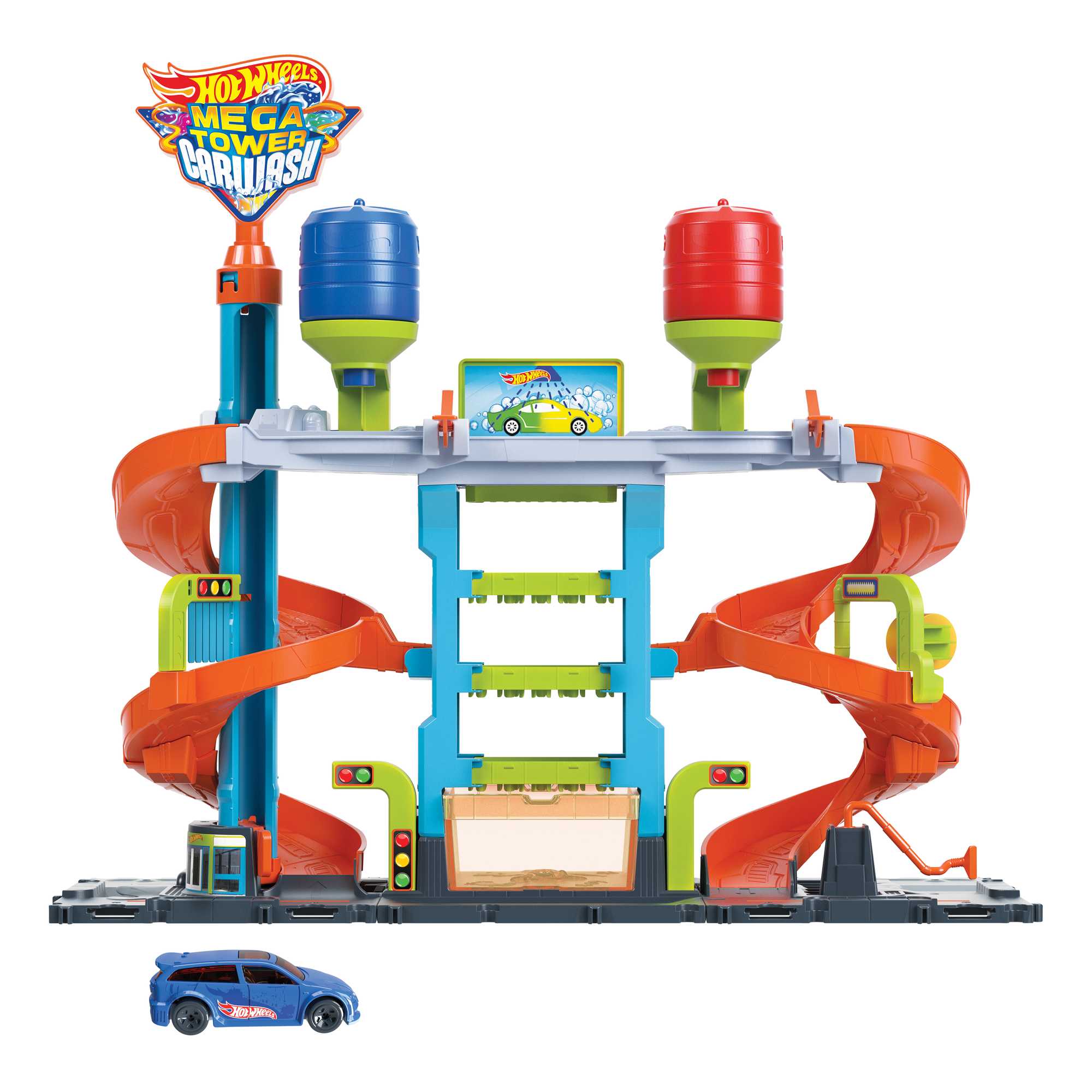 Hot Wheels City MEGA Car Wash HDP05 product view
