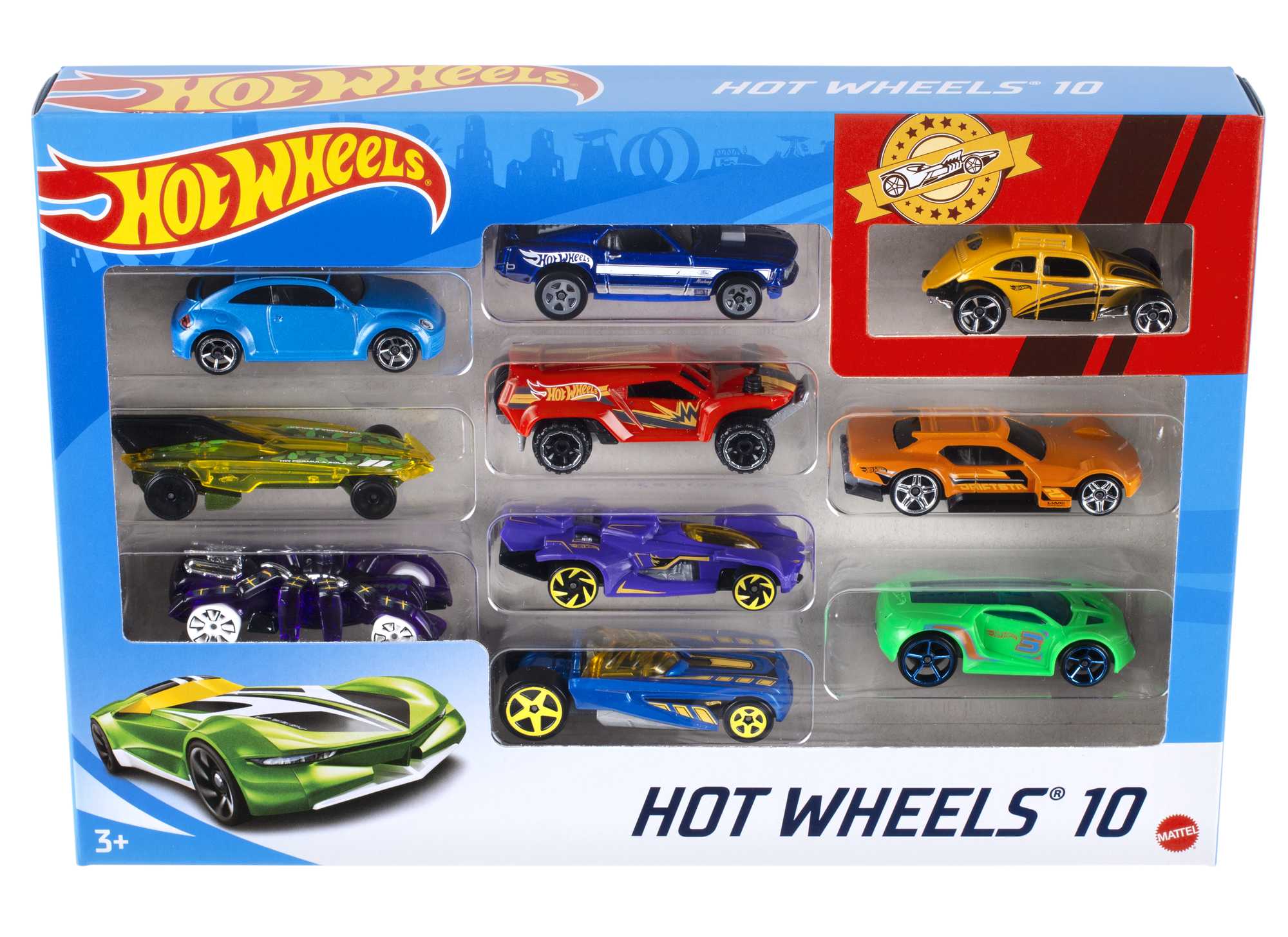Hot Wheels 10-Car Pack 54886 product pack